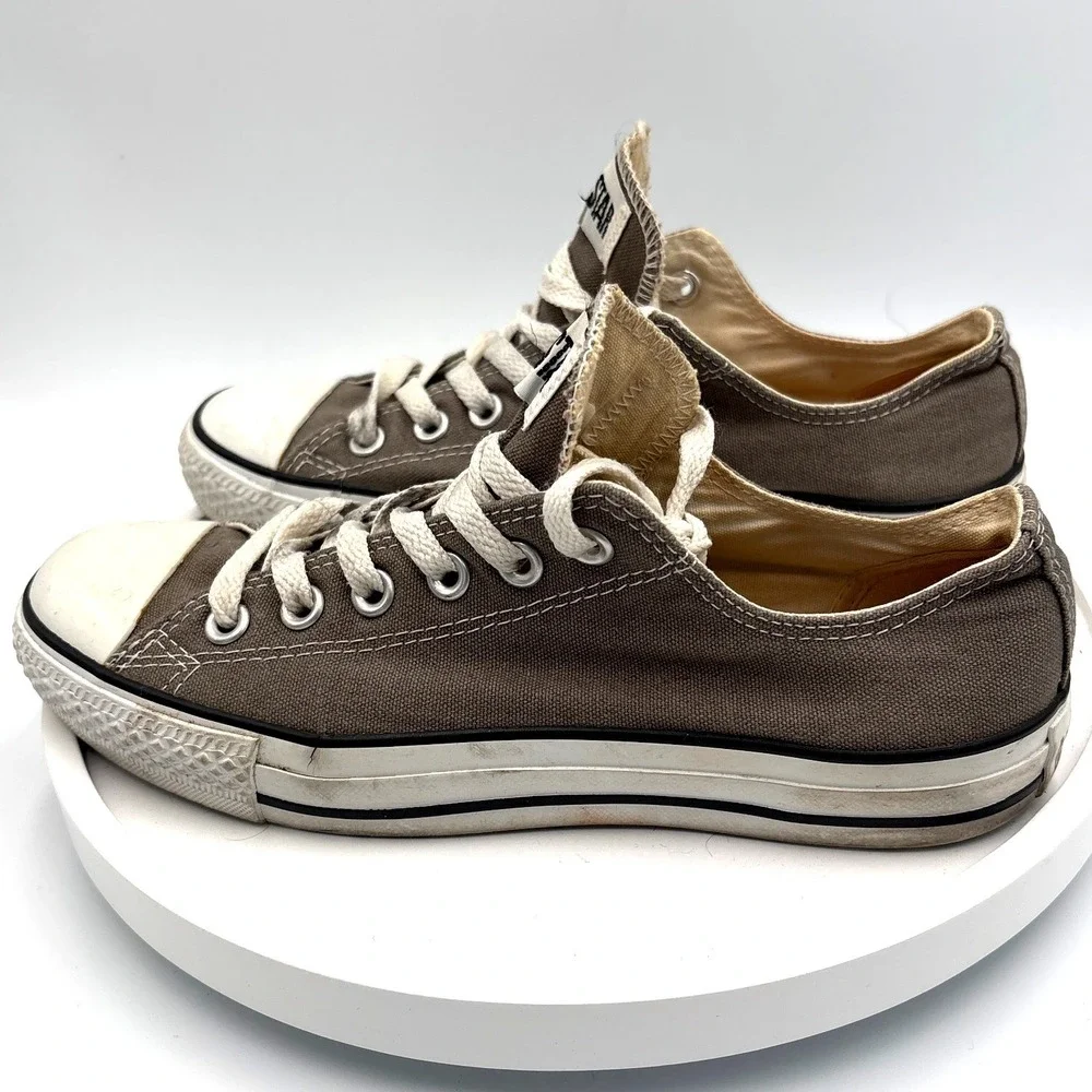 Converse Chuck Taylor All Star Low Top Charcoal Grey Mens 6 Womens 8 1J794